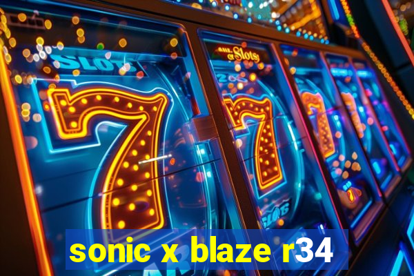 sonic x blaze r34